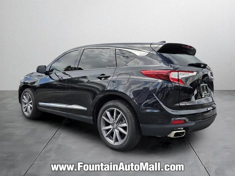 Used 2022 Phantom Violet Pearl Acura FWD W/TECHNOLOGY PACKAGE image 3
