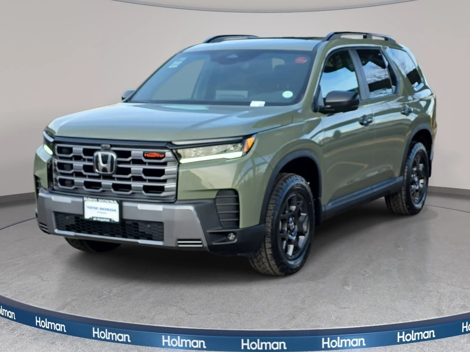 New 2026 Ash Green Metallic Honda TrailSport image 1