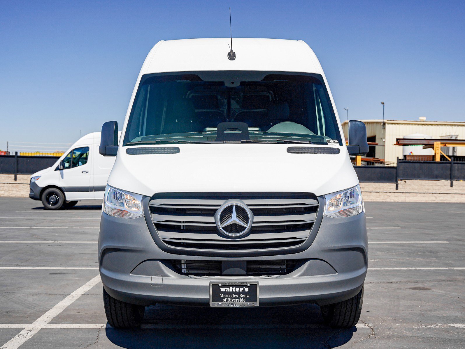 New 2025 Arctic White Mercedes-Benz 2500 High Roof I4 Diesel HO 144 RWD image 2