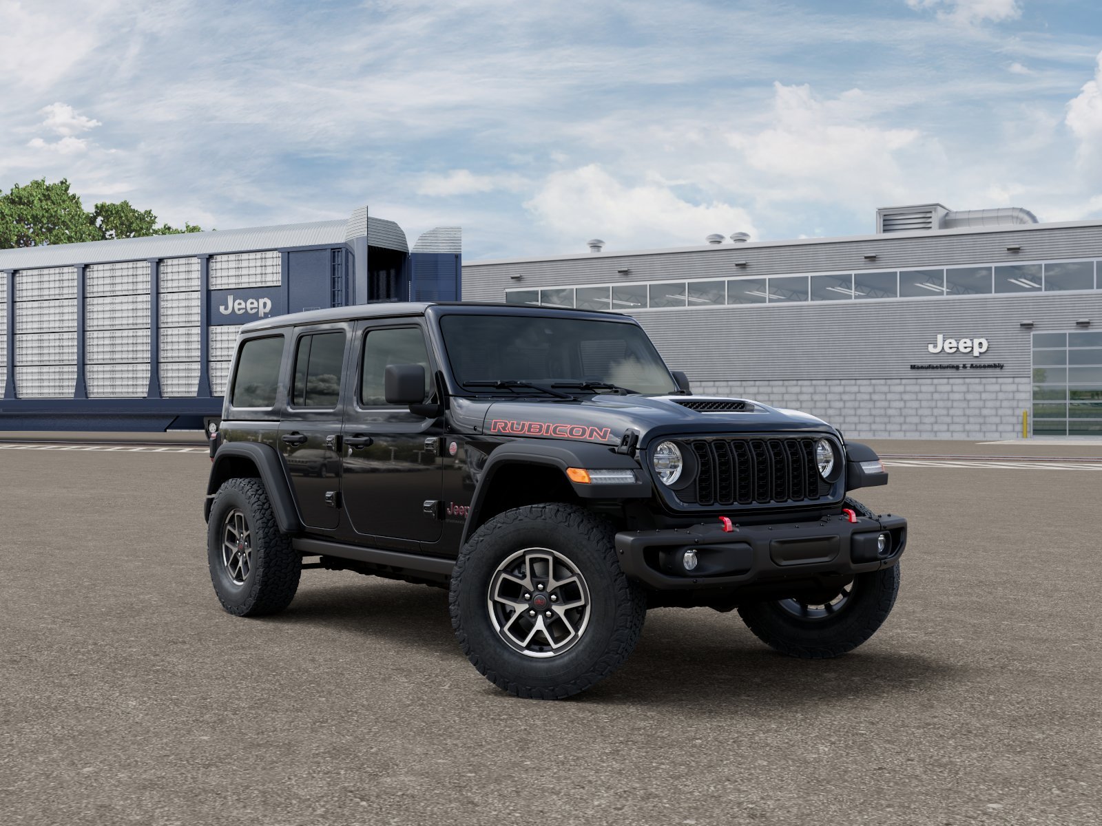 New 2026 Black Jeep Rubicon image 3