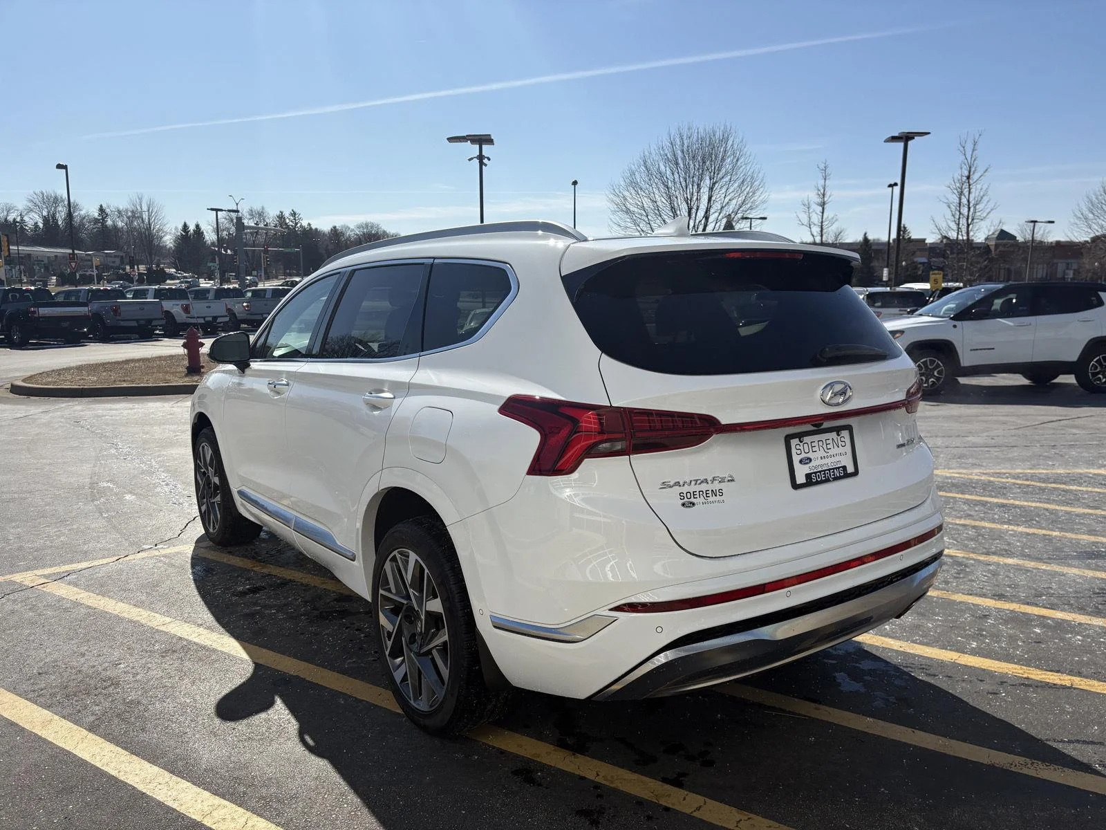 Used 2023 White Hyundai Ultimate Calligraphy image 4
