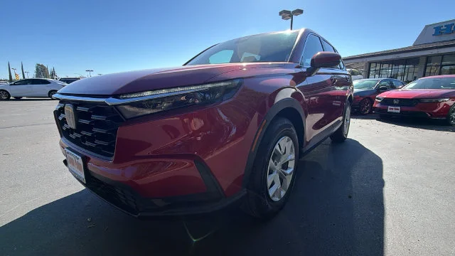 New 2026 Radiant Red Metallic Honda AWD LX image 9
