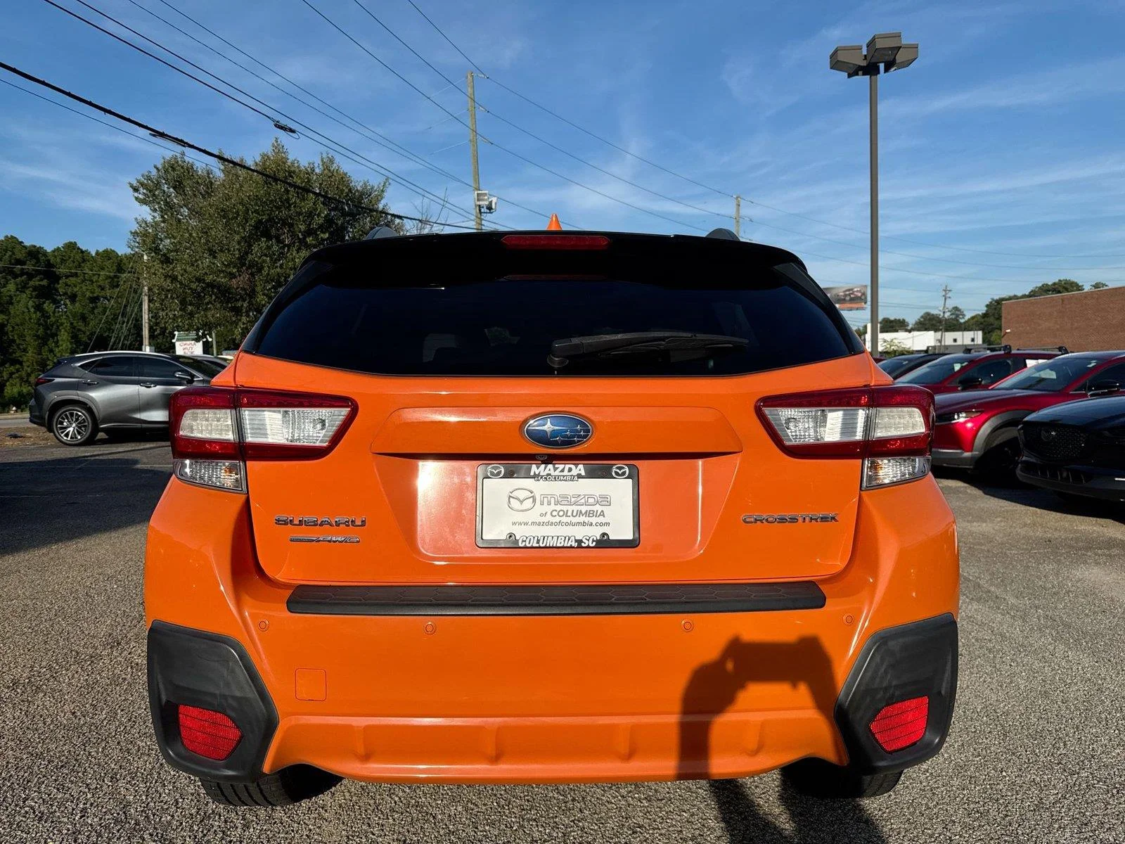 Used 2019 Sunshine Orange Subaru Limited image 24