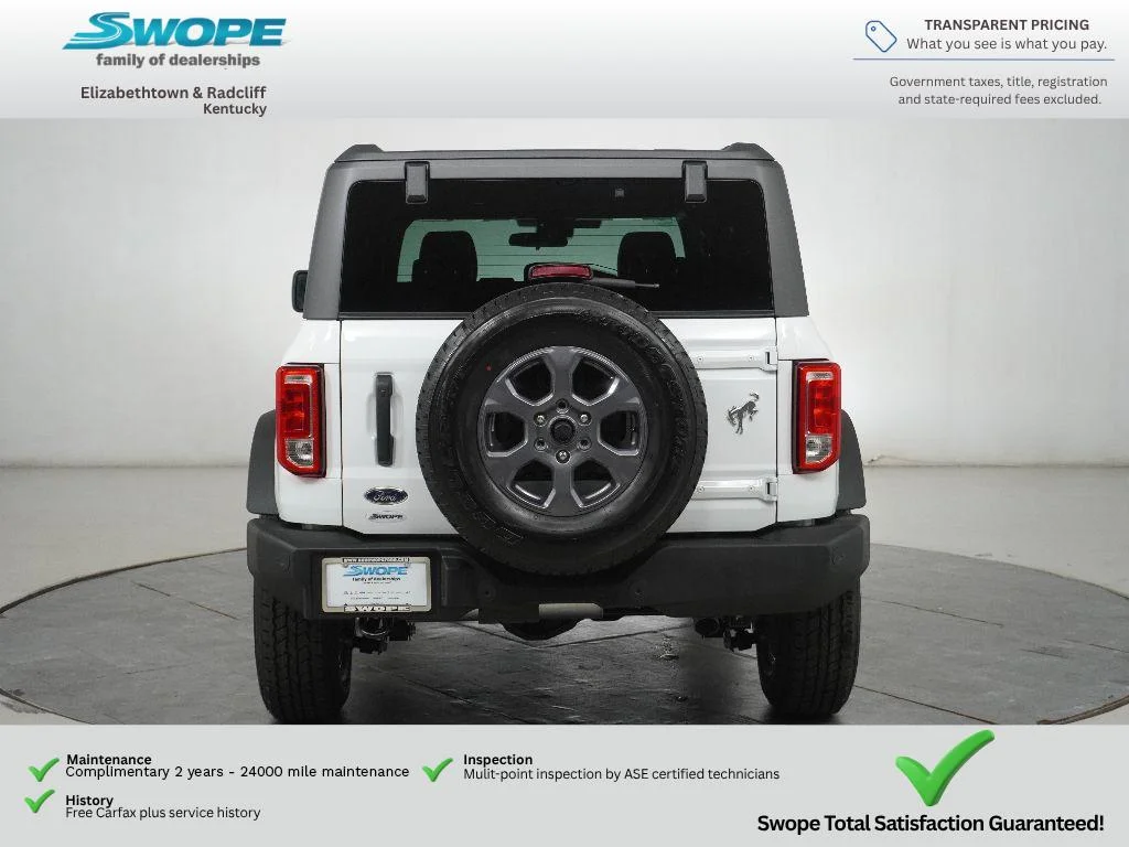 New 2025 Oxford White Ford Big Bend® image 6