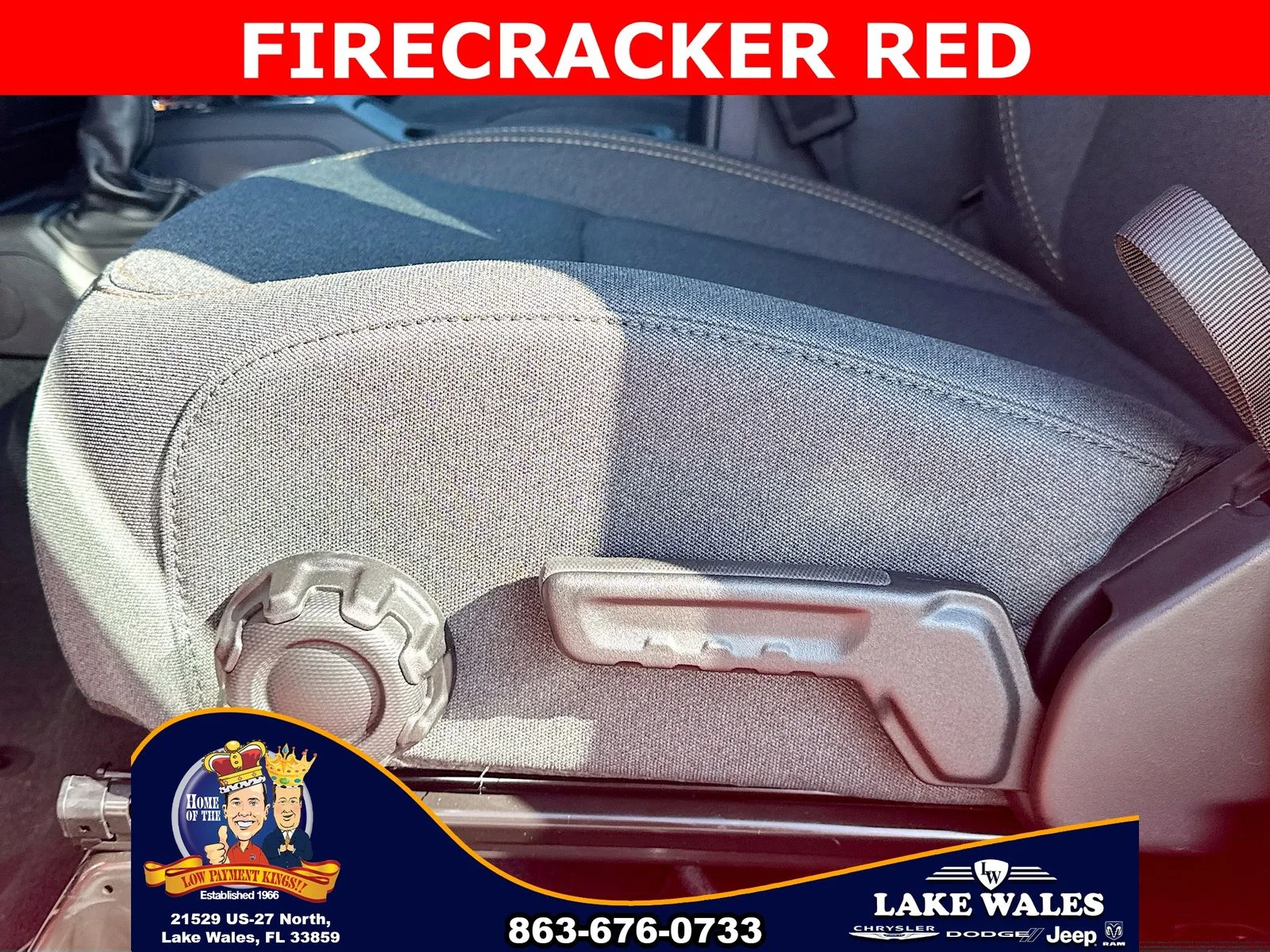 New 2026 Firecracker Red Clear-Coat Exterior Paint Jeep Sport image 17