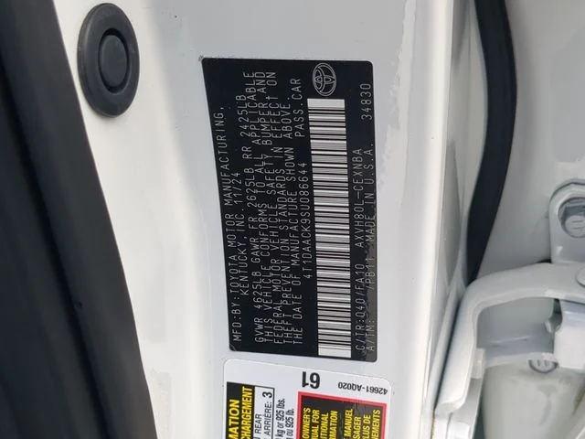 Certified Used 2025 White Toyota LE image 35