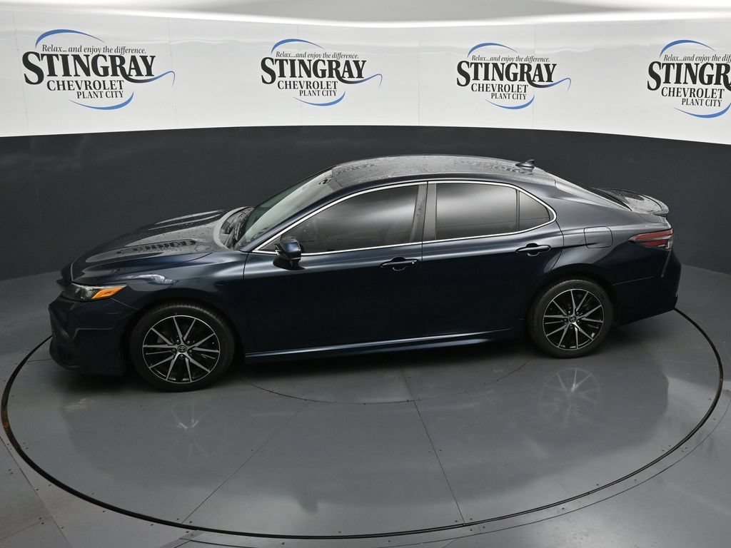 Used 2021 Blue Toyota SE image 21
