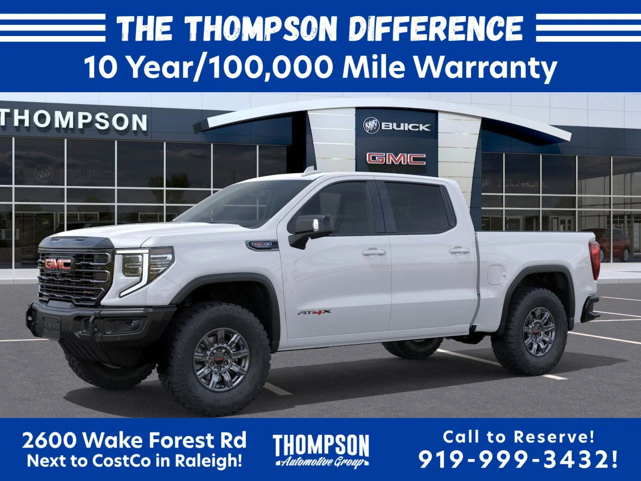 New 2026 Summit White GMC AT4X image 3
