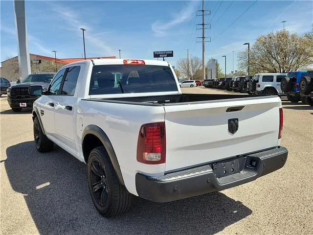 Used 2024 Bright White Clearcoat RAM SLT 4x2 Crew Cab 5.6 ft. box 140 in. WB image 2