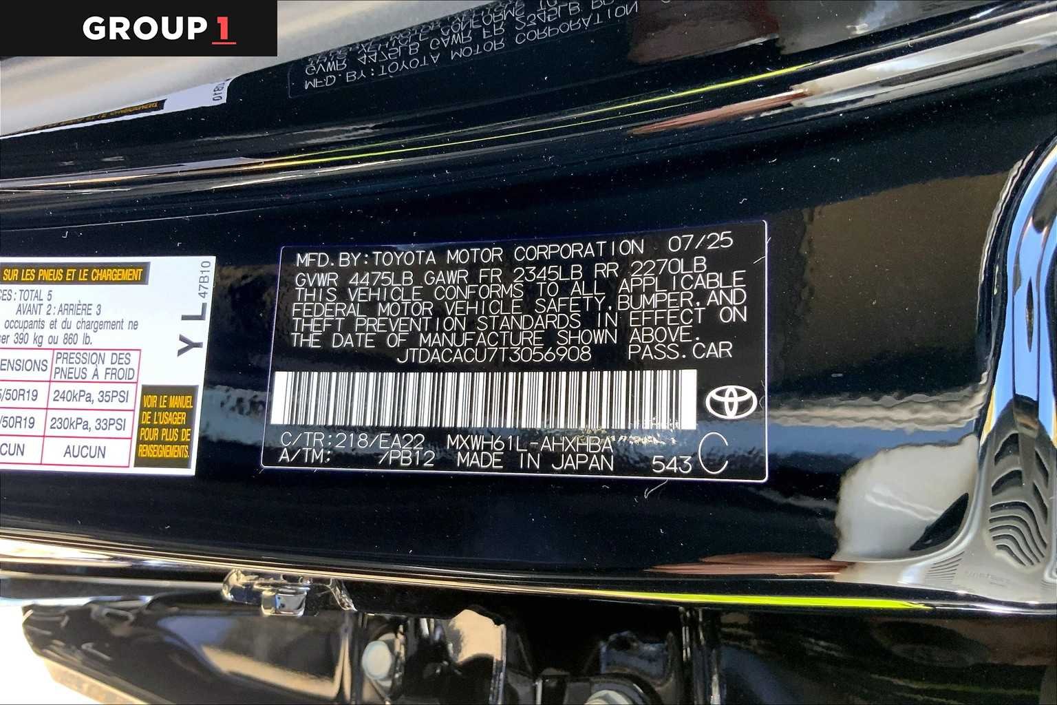 Certified Used 2026 Midnight Black Metallic Toyota XSE Premium image 16