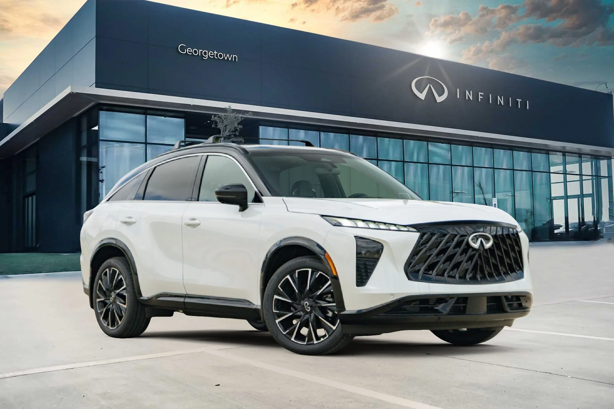 New 2027 2T RAD WHT INFINITI Autograph AWD image 2
