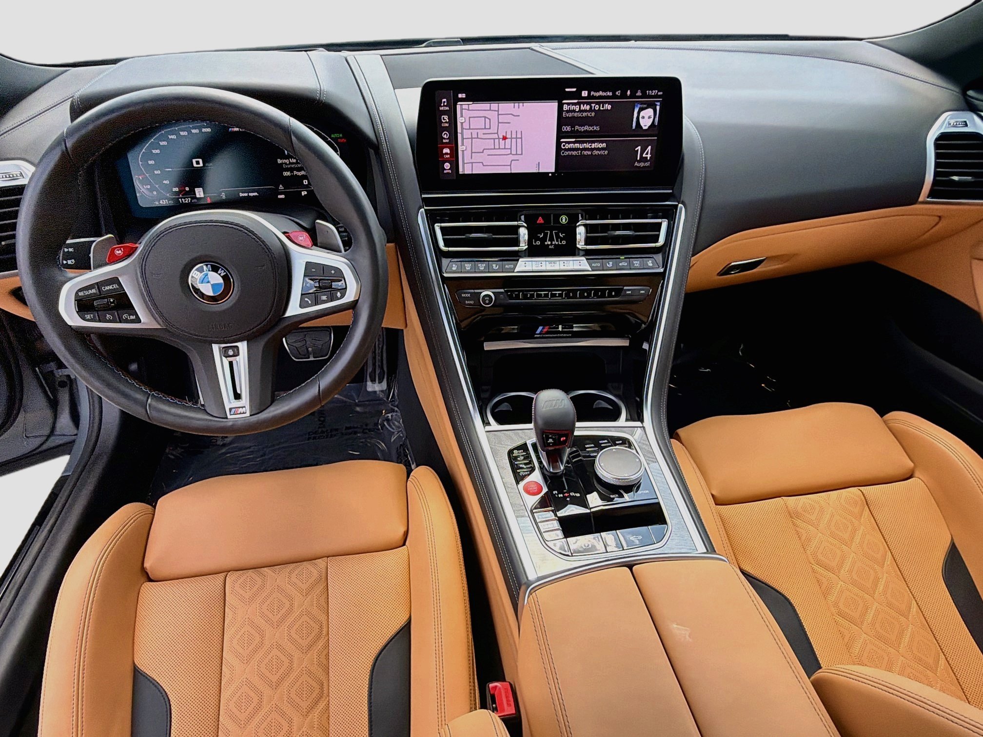 Used 2025 Frozen Pure Grey Metallic BMW Competition image 16
