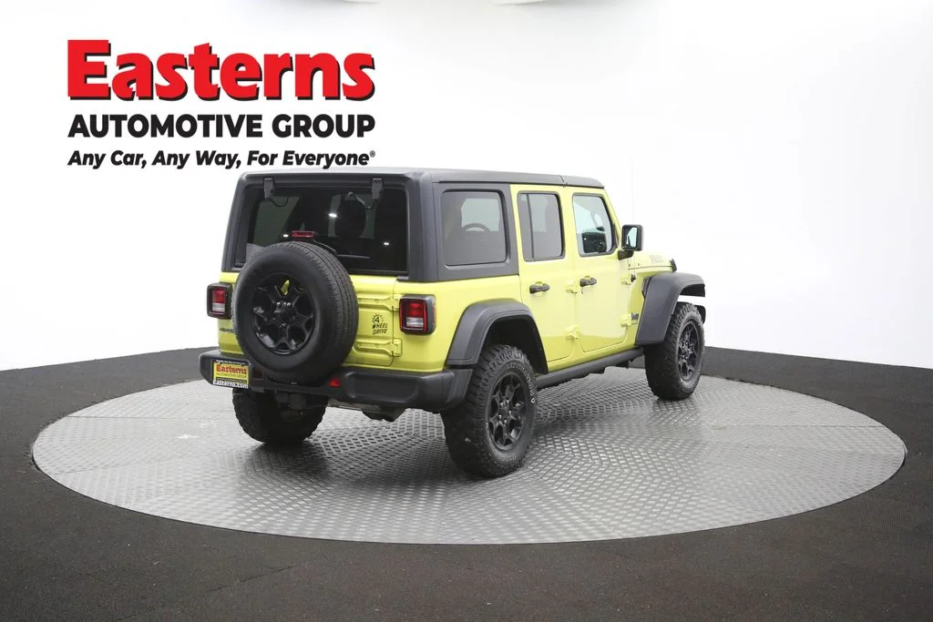 Used 2023 Yellow Jeep Willys 4xe image 40