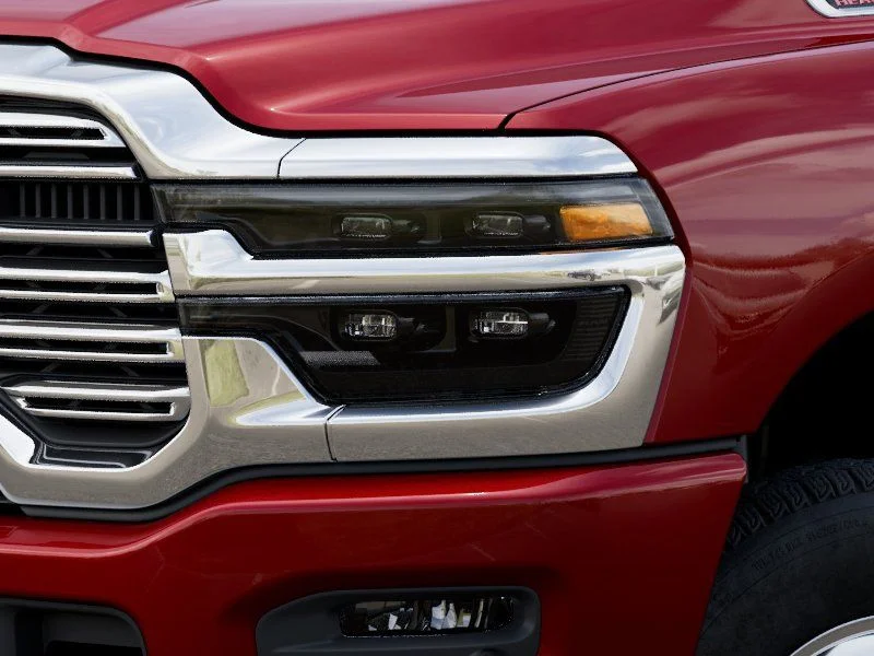 New 2026 Molten Red Pearl-Coat Exterior Paint RAM Laramie image 11