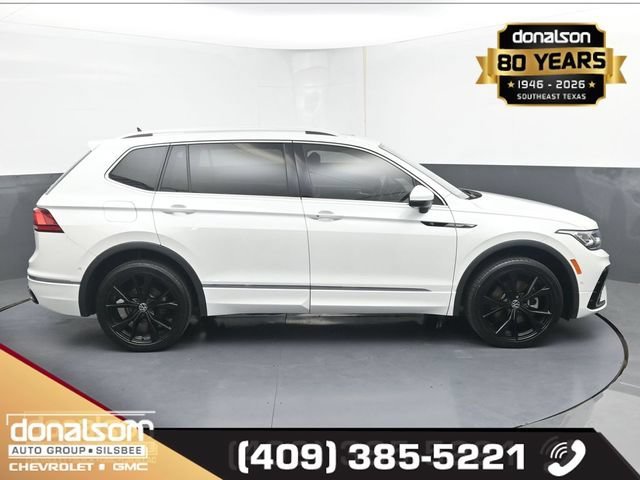 Used 2022 Volkswagen Tiguan SEL R-LINE with VIN 3VV4B7AXXNM068733 for sale in Silsbee, TX