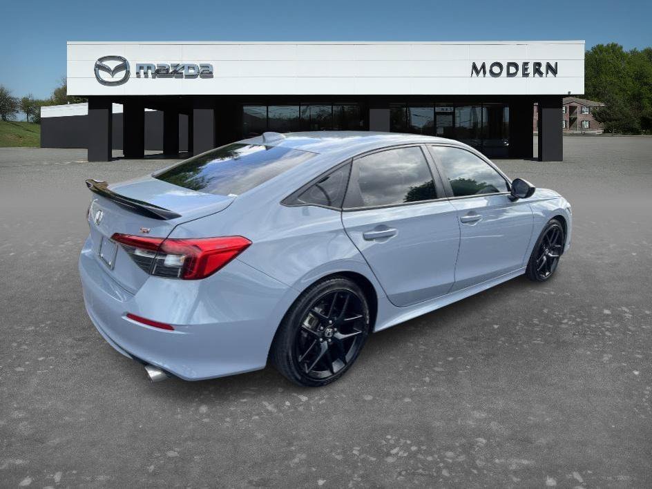 Used 2023 Aegean Blue Metallic Honda Si image 5