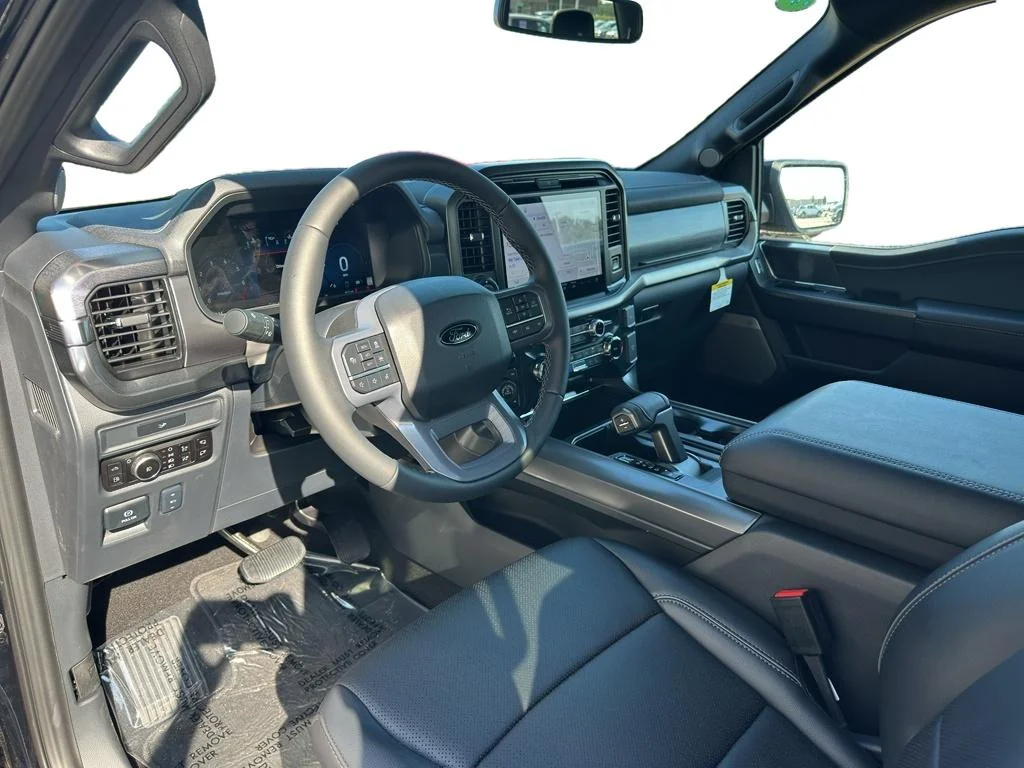 New 2026 Agate Black Metallic Ford Lariat® image 2