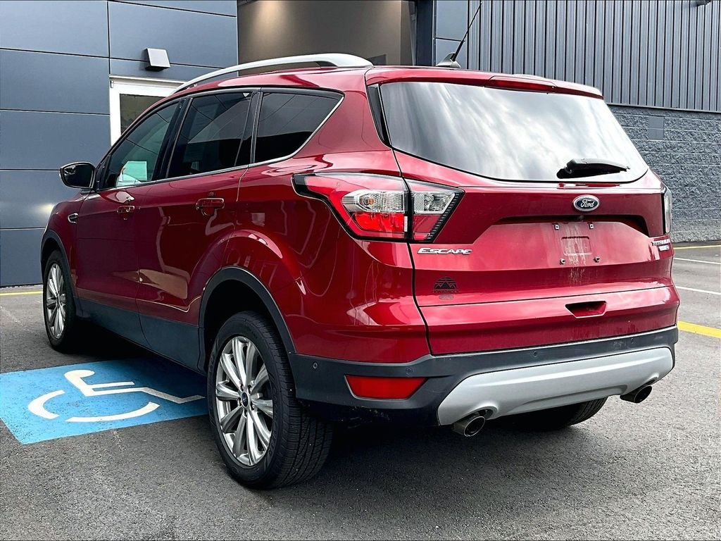 Used 2018 Red Ford Titanium image 6