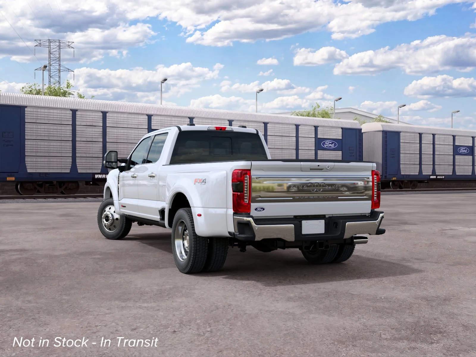 New 2027 Star White Metallic Tri-Coat Ford King Ranch image 8