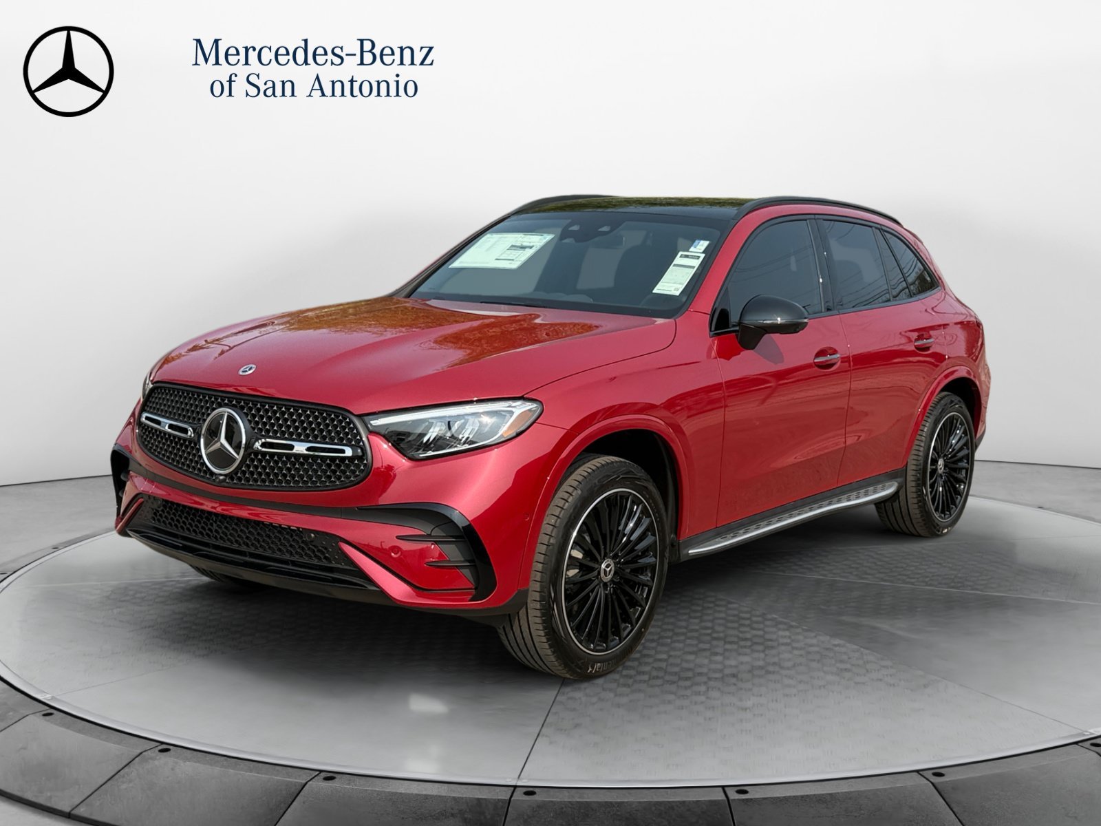New 2027 MANUFAKTUR Patagonia Red Metallic Mercedes-Benz GLC 300 image 3