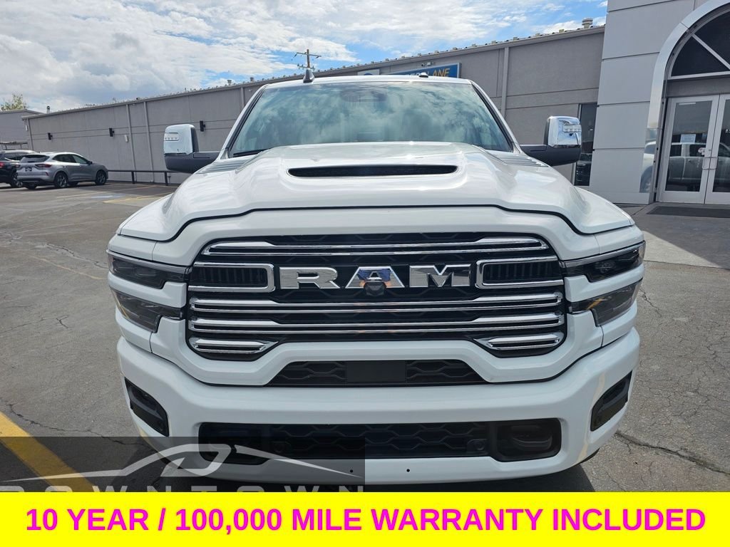 New 2026 Bright White Clear-Coat Exterior Paint RAM Laramie image 8