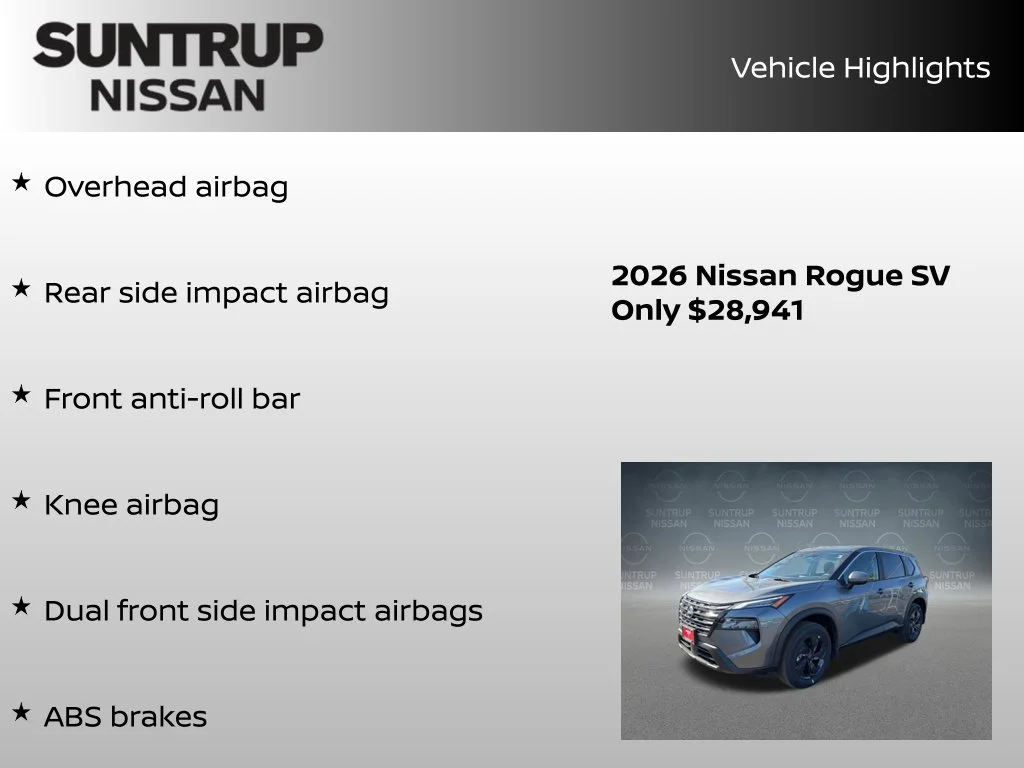 Certified Used 2026 Gray Nissan SV image 23
