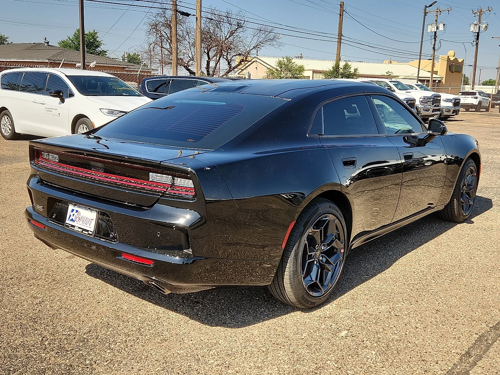 New 2026 PXJ Diamond Bla Dodge R/T 4-DOOR AWD image 4