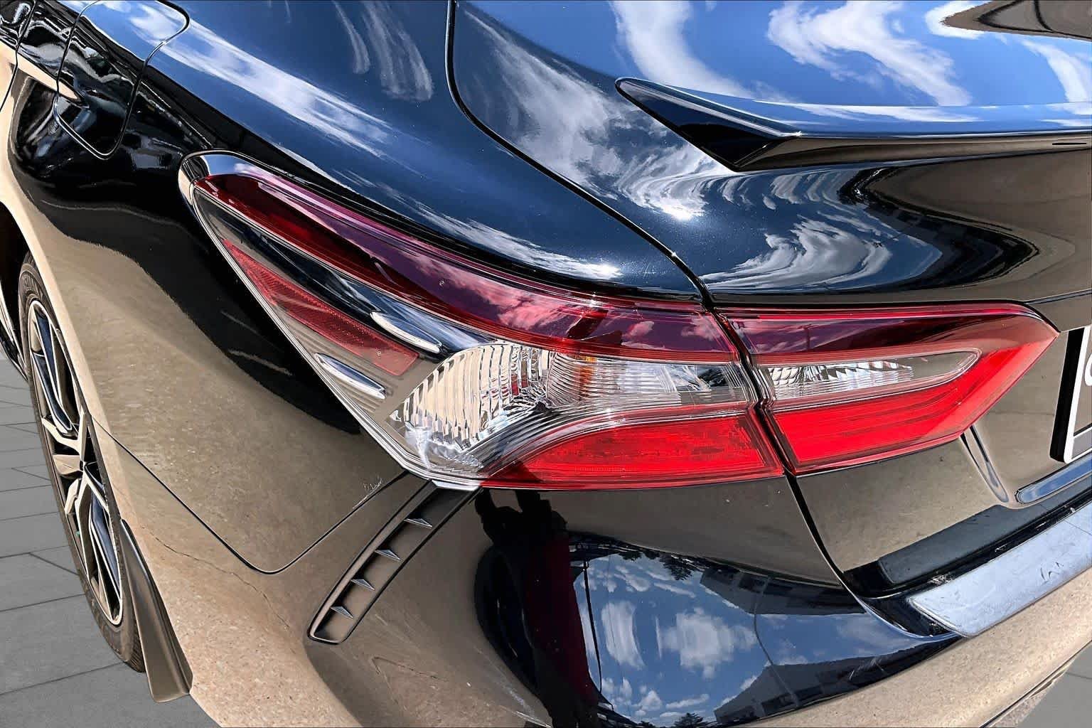 Used 2023 Midnight Black Metallic Toyota SE Nightshade image 27