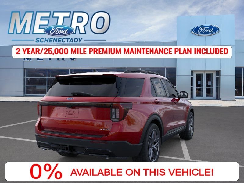 New 2026 Rapid Red Metallic Tinted Clearcoat Ford ST-Line image 8
