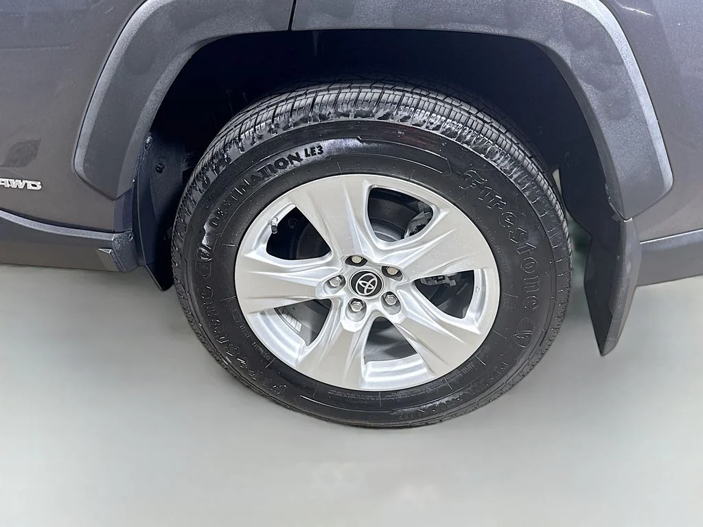 Used 2021 Magnetic Gray Metallic Toyota Hybrid LE image 28