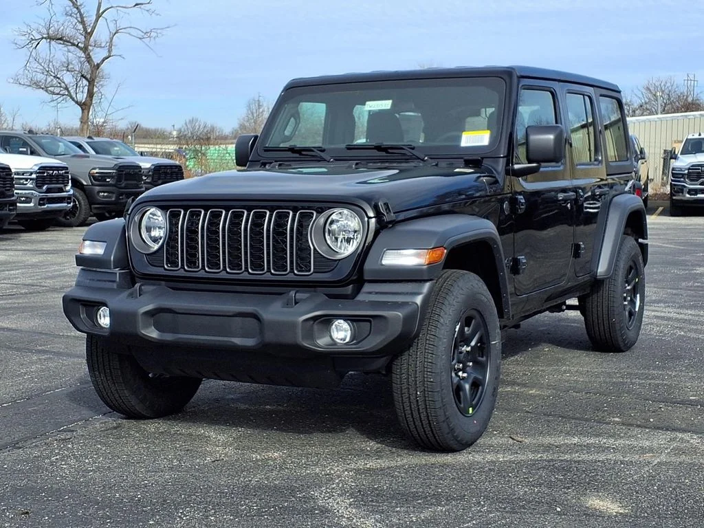 New 2026 Black Clear-Coat Exterior Paint Jeep Sport image 2