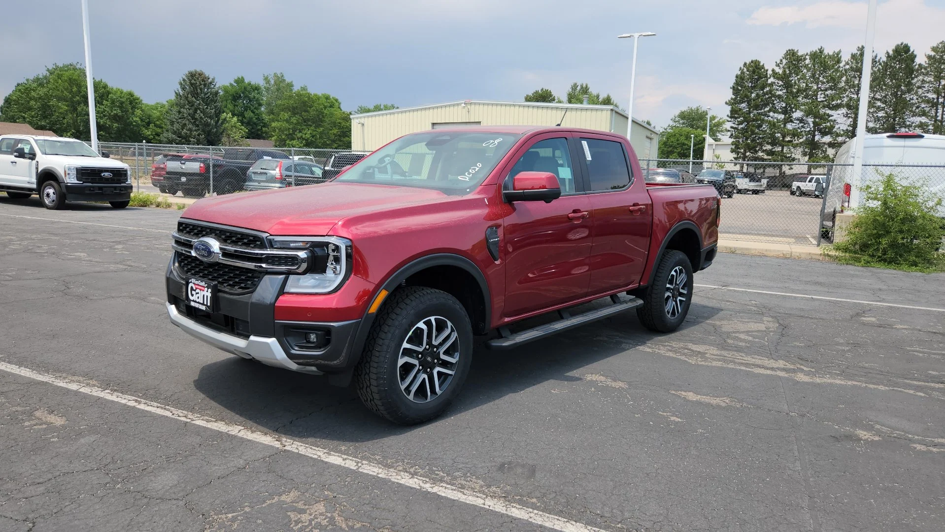 New 2026 Ruby Red Metallic Tinted Clearcoat Ford LARIAT image 2