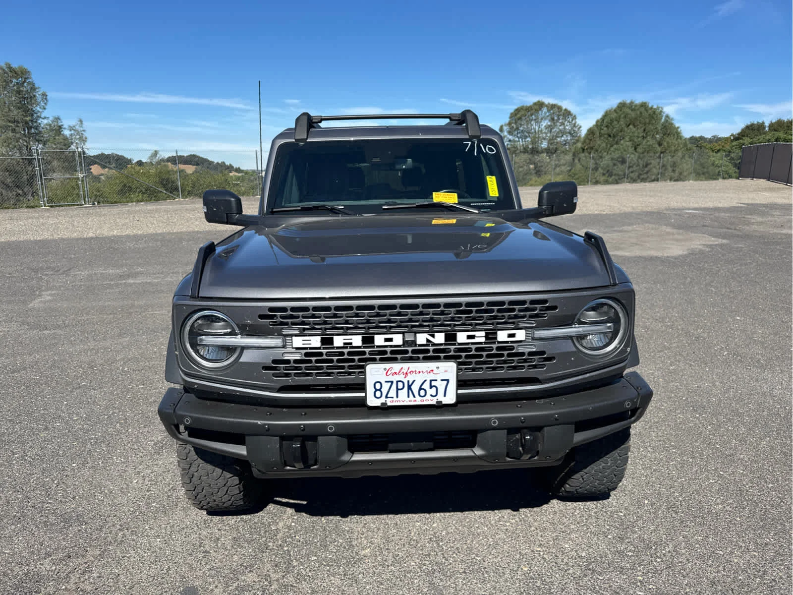 Used 2021 Carbonized Gray Metallic Ford Badlands image 2