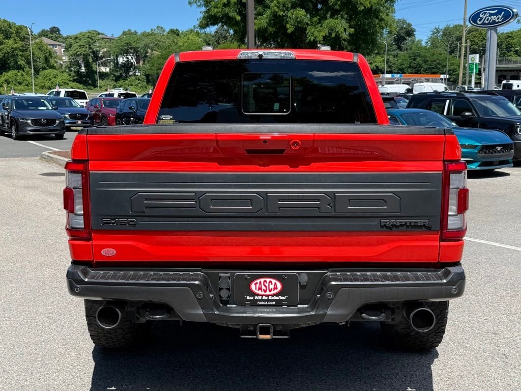 Used 2021 Orange Ford Raptor image 11