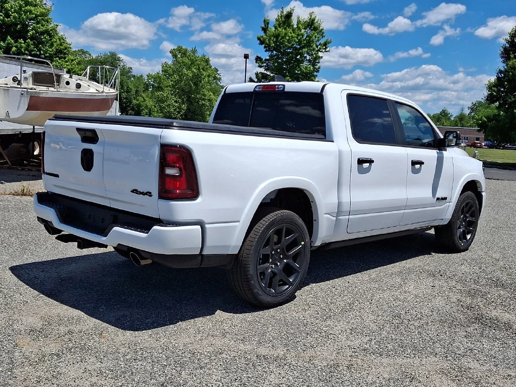 New 2026 Bright White Clear-Coat Exterior Paint RAM Laramie image 8