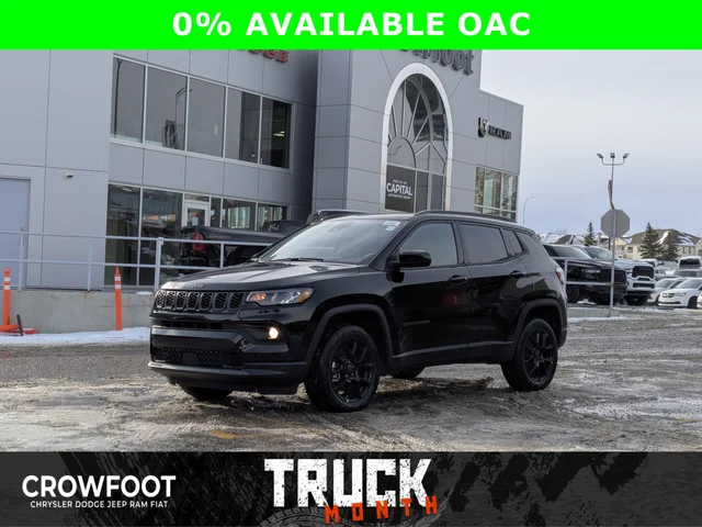 2026 Jeep Compass North * Altitude Special Edition 18 inch Blacked Out Wheels