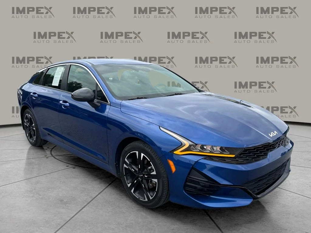 Used 2022 Blue Kia GT-Line image 7
