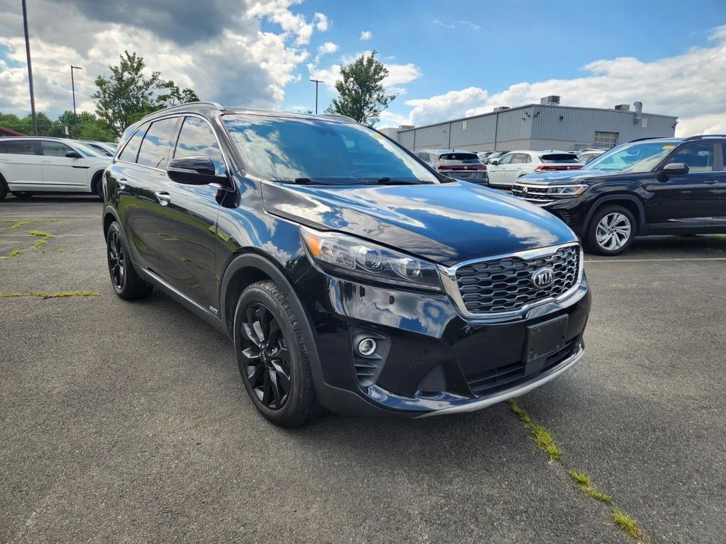 Used 2020 Black Kia EX image 6