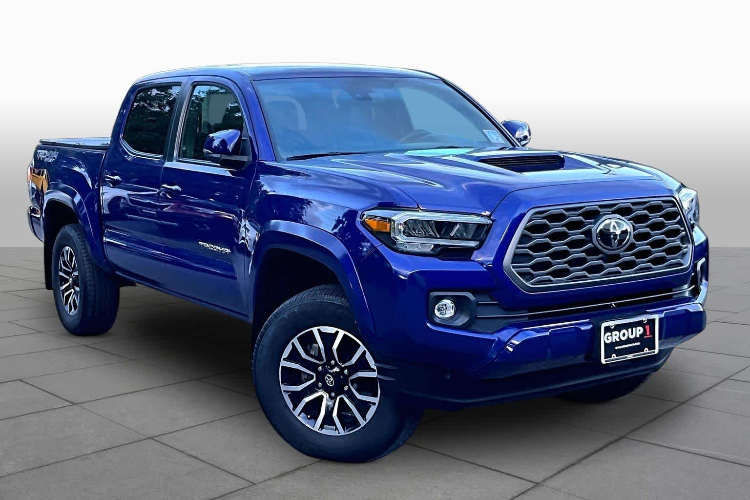 Certified Used 2023 Blue Crush Metallic Toyota TRD Sport image 3