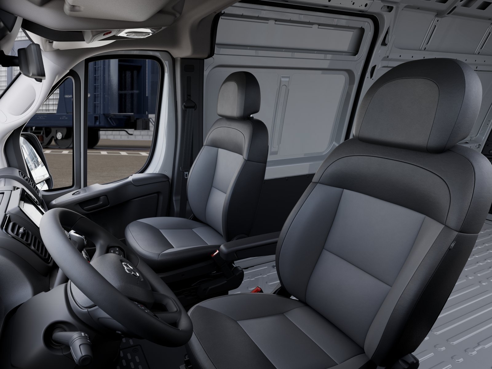 New 2026 Bright White Clearcoat RAM High Roof image 22