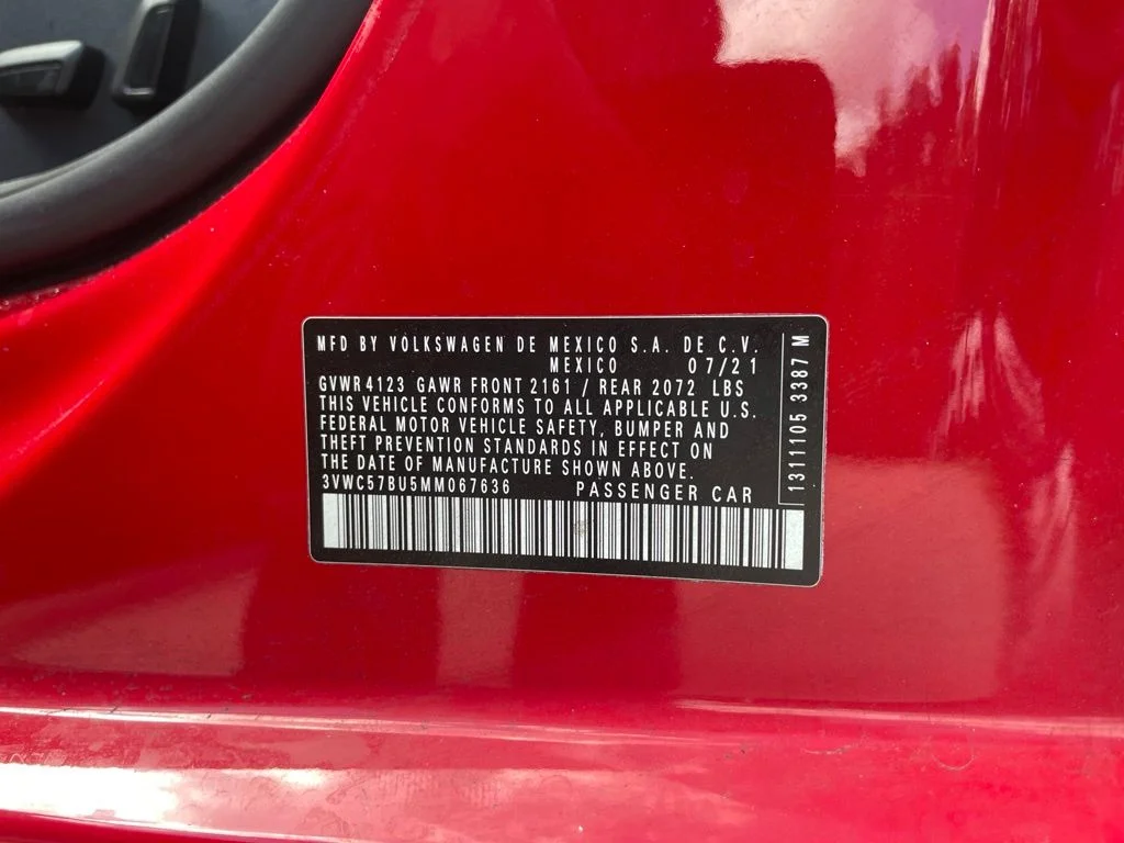 Used 2021 Tornado Red Volkswagen  image 14