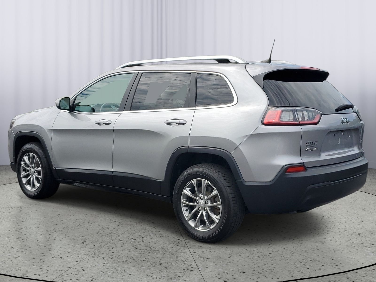 Certified Used 2019 Silver Jeep Latitude Plus image 3
