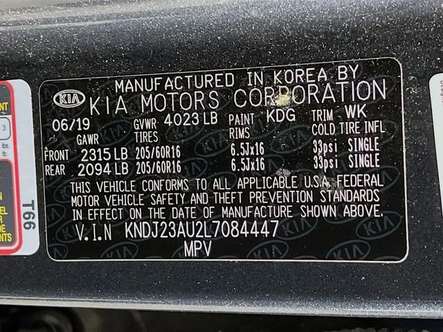 Used 2020 Gray Kia LX image 26