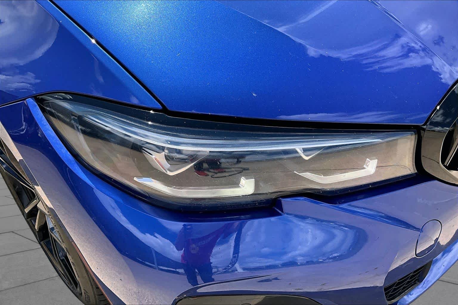 Used 2022 Portimao Blue Metallic BMW 330i xDrive image 27