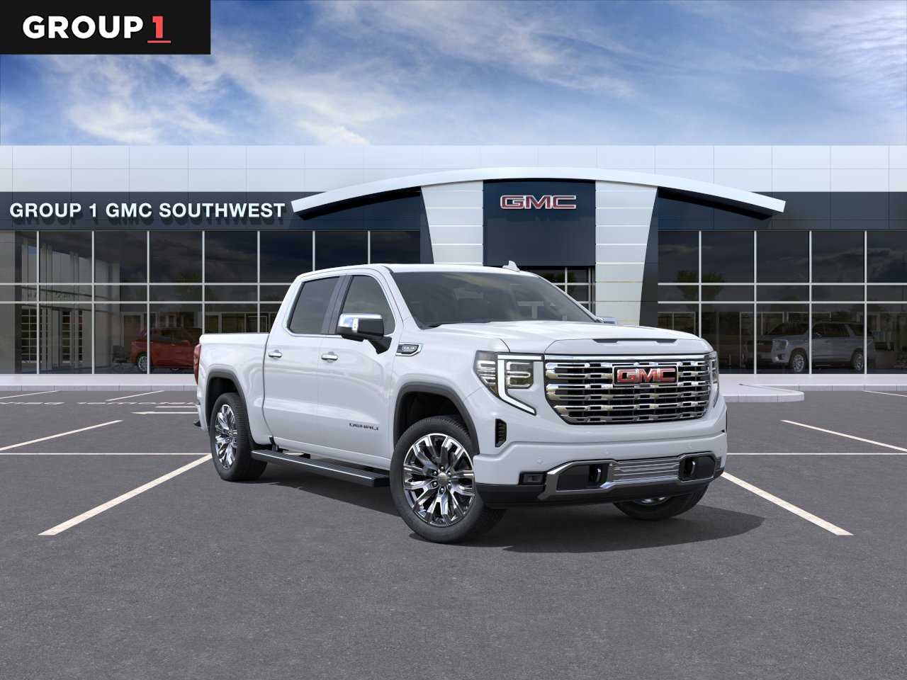 New 2026 Glacier White Tricoat GMC Denali image 1