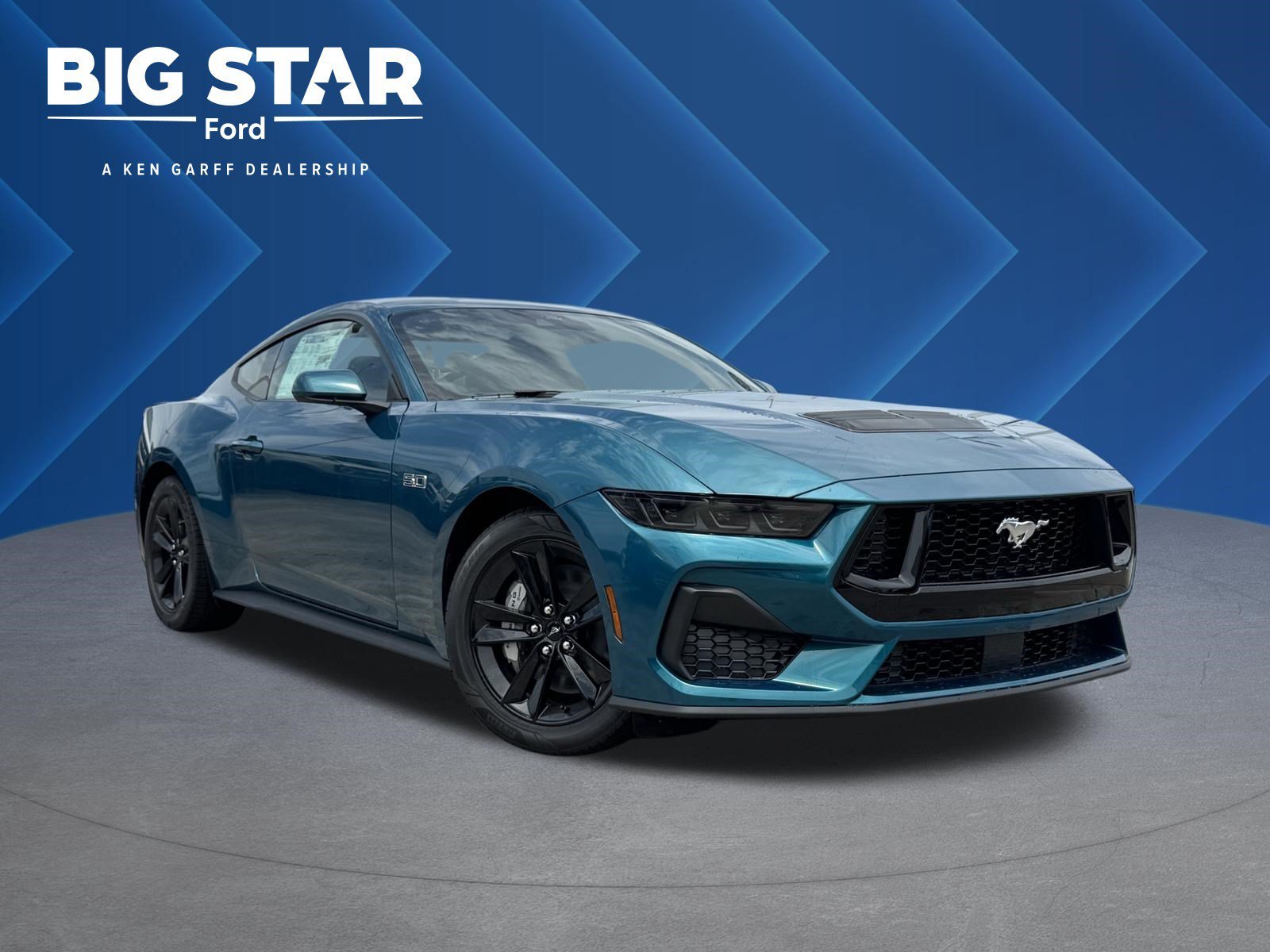 New 2026 Adriatic Blue Metallic Ford GT image 1
