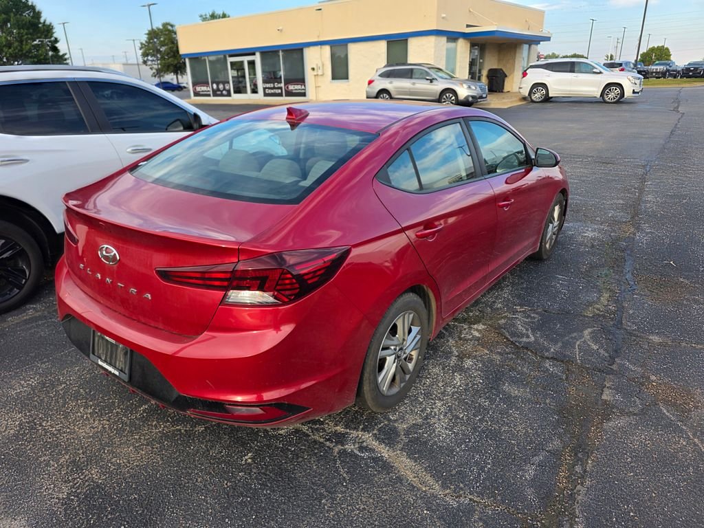 Used 2019 Scarlet Red Hyundai SEL image 4