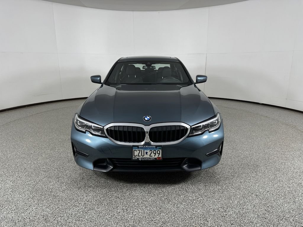Used 2019 Blue Ridge Mountain Metallic BMW 330i xDrive image 3
