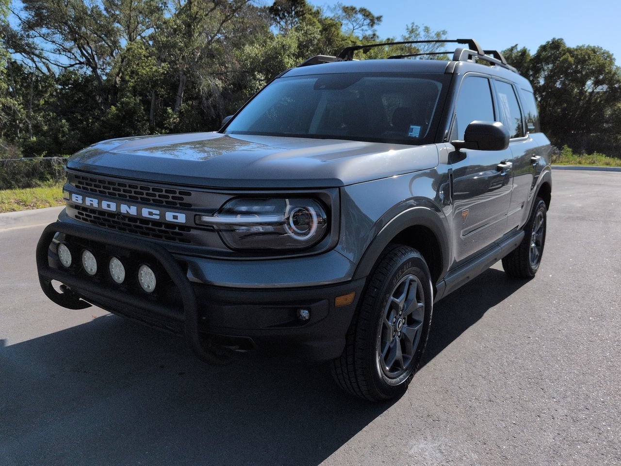 Used 2022 Gray Metallic Ford Badlands image 8