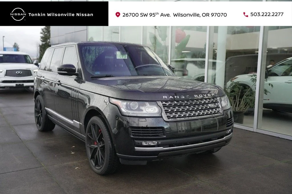 Used 2015 Black Land Rover 5.0L V8 Supercharged image 1
